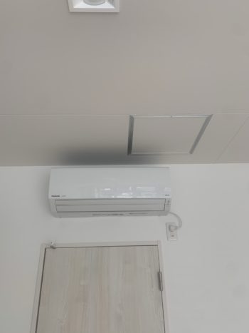 所沢市小手指·ルームエアコン、天井カセット型エアコン設置工事